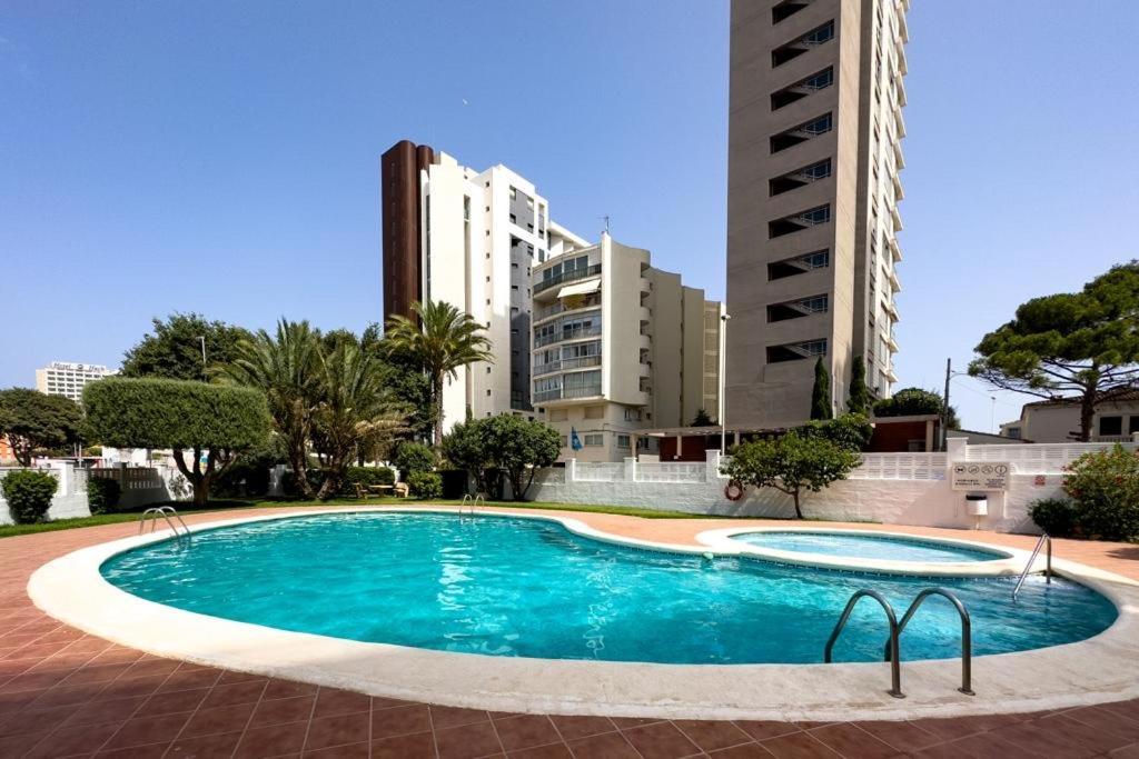 Calpe Apartamento Lujoso Bajo Terasa Piscina Aire Cerca Playa Pueblo Εξωτερικό φωτογραφία